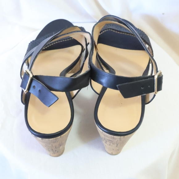 Expression Camila Platform Wedge Sandals Size 8 - Picture 9 of 15
